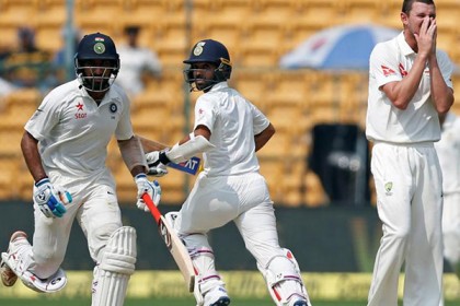 তৃতীয় দিন শেষে ১২৬ রানে এগিয়ে ভারত