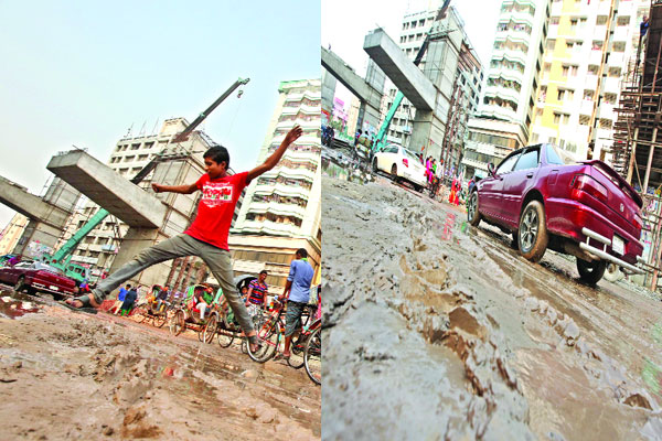 বছর শেষে মগবাজার-মৌচাক ফ্লাইওভারের সুফল