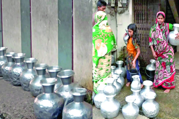 সিলেট নগরে সুপেয় পানির কষ্ট