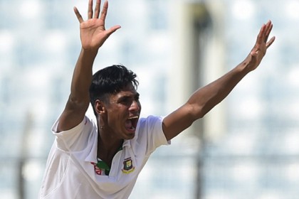 ২০ মাস পর লাল বল হাতে মুস্তাফিজ