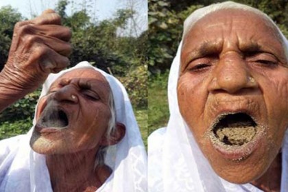 ৬৩ বছর ধরে প্রতিদিন বালি খাচ্ছেন এই নারী, অতঃপর...!