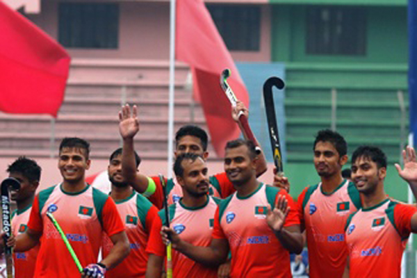 হকিতে শ্রীলঙ্কাকে হারিয়েছে বাংলাদেশ