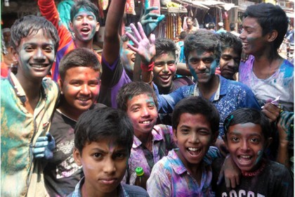মোরেলগঞ্জে দোল উৎসব
