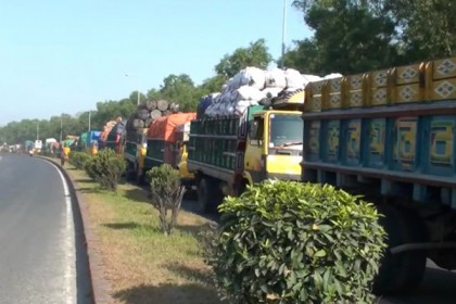 ঢাকা-টাঙ্গাইল মহাসড়কে ২৫ কিলোমিটার যানজট
