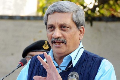 গোয়ার মুখ্যমন্ত্রী হিসেবে শপথ নিলেন মনোহর পারিকর
