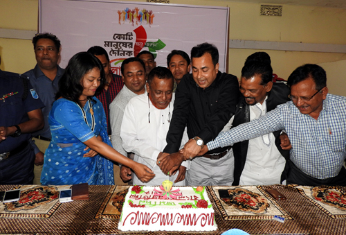 রূপগঞ্জে বর্ণাঢ্য আয়োজনে বাংলাদেশ প্রতিদিনের প্রতিষ্ঠাবার্ষিকী পালন