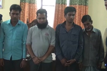 পটুয়াখালীতে বিস্ফোরক তৈরির সরঞ্জামসহ চার যুবক আটক