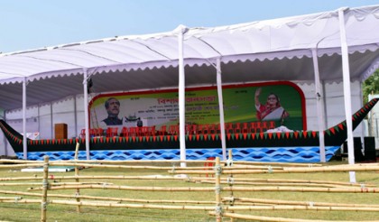 প্রধানমন্ত্রীর আগমন উপলক্ষে মাগুরায় উৎসবের আমেজ