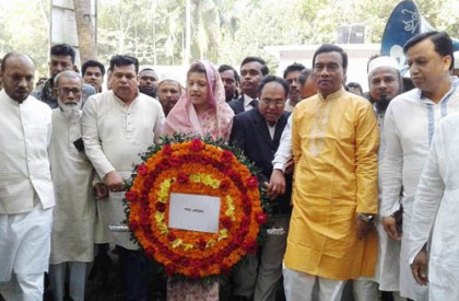 কে এম ওবায়দুর রহমানের মৃত্যুবার্ষিকী পালন