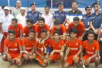 নওগাঁয় কাবাডি প্রতিযোগিতা