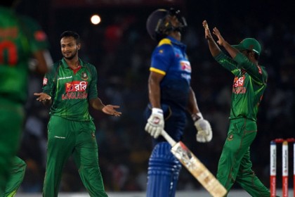 দুর্দান্ত জয়ে সিরিজে এগিয়ে গেল টাইগাররা