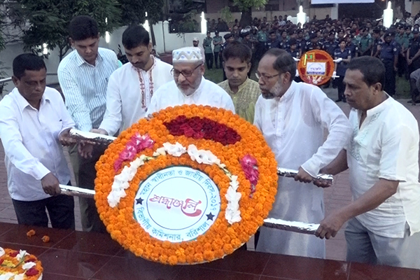 বরিশালে পালিত হচ্ছে মহান স্বাধীনতা ও জাতীয় দিবস 