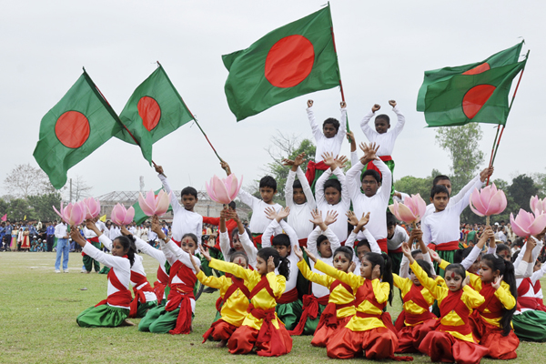 দিনাজপুর ও হাবিপ্রবিতে মহান স্বাধীনতা ও জাতীয় দিবস পালন