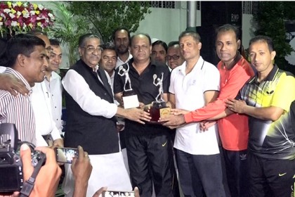 বরিশালে টেনিস প্রতিযোগিতার ফাইনাল অনুষ্ঠিত