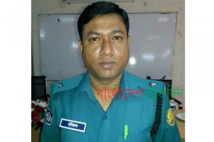 সিলেটে নিহত ওসি মনিরুলের বাড়িতে শোকের মাতম