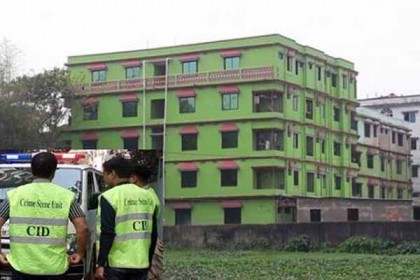 আতিয়া মহলের পাশে ক্রাইম সিনের দুটি গাড়ি
