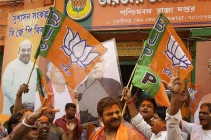 পশ্চিমবঙ্গে বিজেপির শক্তি বৃদ্ধি