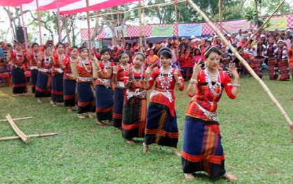 রাঙামাটিতে তিন দিনব্যাপী বৈসাবি মেলা শুরু