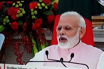 বাংলাদেশের মানুষকে নববর্ষের শুভেচ্ছা মোদির