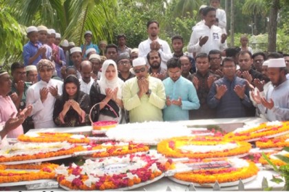 বরিশালের সাবেক মেয়র হিরনের তৃতীয় মৃত্যুবার্ষিকী পালন
