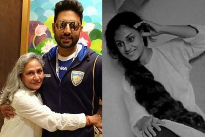 জন্মদিনে মায়ের পুরনো ছবি শেয়ার করলেন অভিষেক