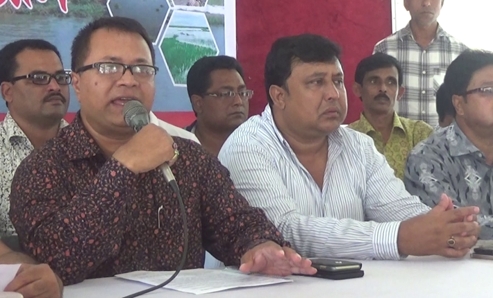 কিশোরগঞ্জের হাওর অঞ্চলকে দুর্গত এলাকা ঘোষণার দাবি