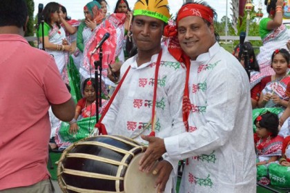 আমেরিকায় ফ্লোরিডায় বর্ষবরণ উৎসব পালিত