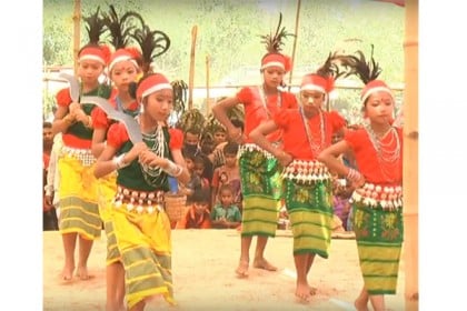 ঘাটাইলের পাহাড়ি অঞ্চলে বাংলা নববর্ষ 