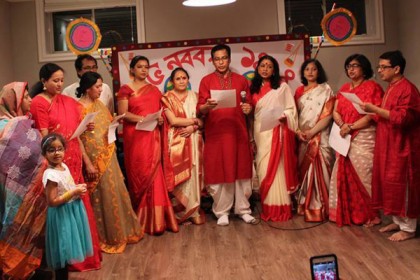 কানাডার লন্ডনে বাংলা বর্ষবরণ
