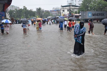 চট্টগ্রামে ফের জলাবদ্ধতা