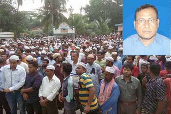 মুক্তিযোদ্ধা জাকিরের লাশ রাষ্ট্রীয় মর্যাদায় দাফন