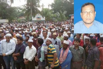 মুক্তিযোদ্ধা জাকিরের লাশ রাষ্ট্রীয় মর্যাদায় দাফন