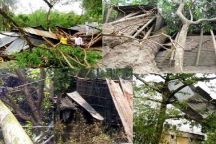 রাজশাহীতে কালবৈশাখীর আঘাতে নিহত ১, নৌকাডুবিতে নিখোঁজ ৪