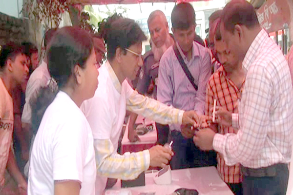 কুয়াকাটায় পর্যটকদের জন্য  ফ্রি মেডিকেল ক্যাম্প