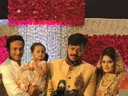 জমকালো আয়োজনে সাকিবের বোনের বিয়ে