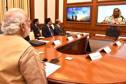 শেখ হাসিনা, নরেন্দ্র মোদিসহ সাত সরকার প্রধানের ভিডিও কনফারেন্স সন্ধ্যায় 