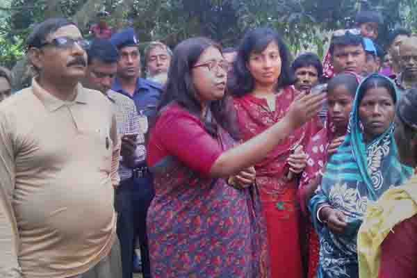 নলডাঙ্গার ১৫টি পরিবারের বাসস্থান নির্মাণের আশ্বাস জেলা প্রশাসকের