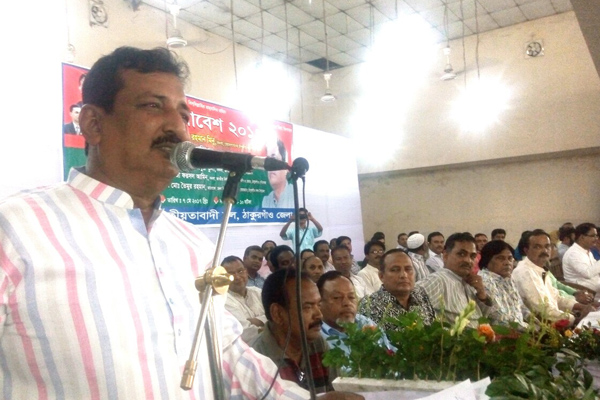 ঠাকুরগাঁওয়ে বিএনপি'র কর্মী সমাবেশ