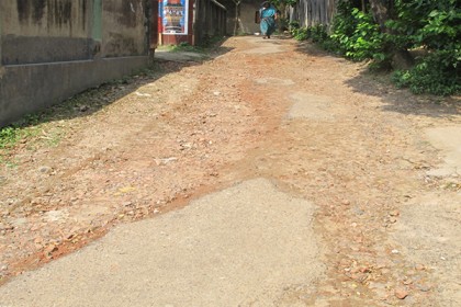 রূপগঞ্জ সদর ইউনিয়নের রাস্তার বেহাল দশা
