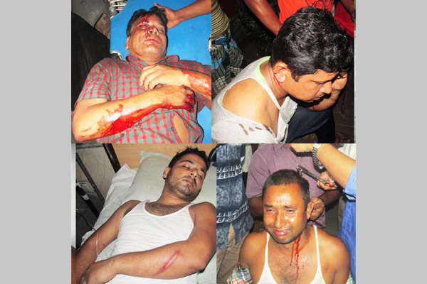 দিনাজপুরে যুবলীগের দু’গ্রুপের সংঘর্ষে আহত ৫