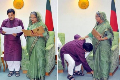 শপথ নিলেন সাক্কু