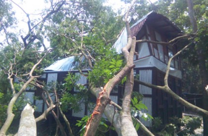 মুন্সীগঞ্জে কাল বৈশাখী ঝড়ে দুই শতাধিক ঘরবাড়ি বিধ্বস্ত