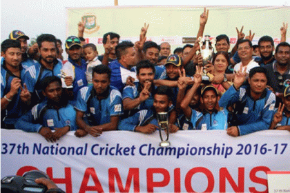 ৩৭ তম জাতীয় ক্রিকেট চ্যাম্পিয়নশীপে পাবনা জেলা চ্যাম্পিয়ন