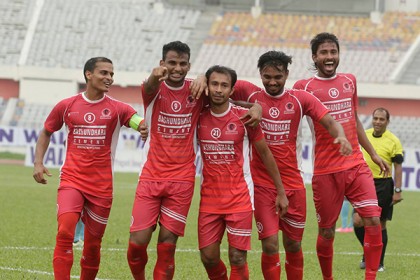 দুর্দান্ত জয়ে কোয়ার্টারে শেখ রাসেল
