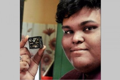 নাসার জন্য ক্ষুদ্রতম উপগ্রহ বানাল ভারতীয় কিশোর