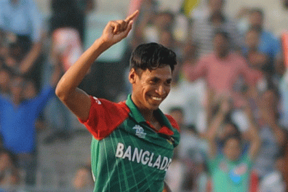 কিউই শিবিরে মুস্তাফিজের আঘাত