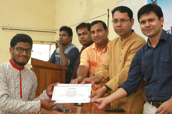 রাবিতে বিতর্ক কর্মশালার সমাপ্তি