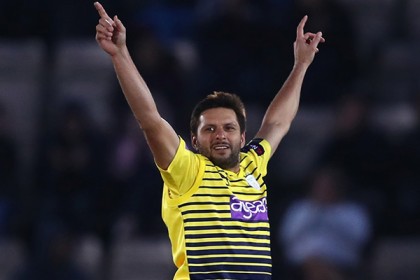 আবারও হ্যাম্পশায়ারের জার্সিতে আফ্রিদি