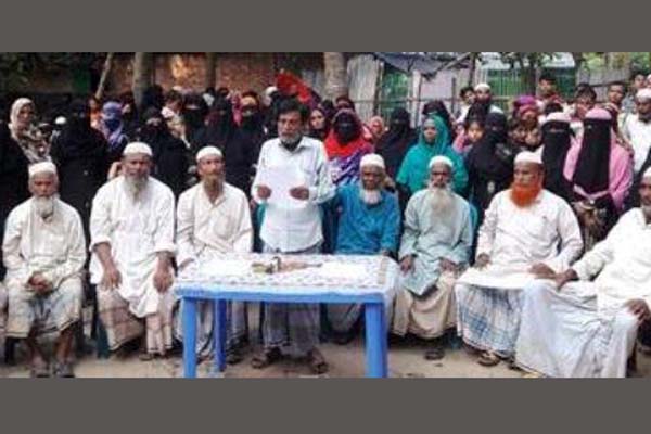 টেকনাফে ইউপি সদস্যকে হয়রানির প্রতিবাদে সংবাদ সম্মেলন