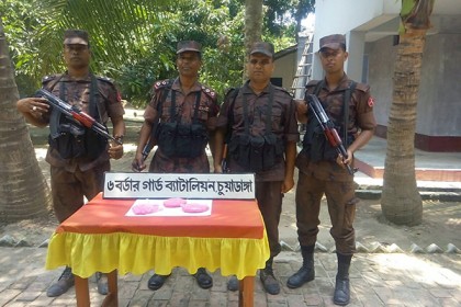 চুয়াডাঙ্গায় ২৭৮৮ পিচ ইয়াবা উদ্ধার
